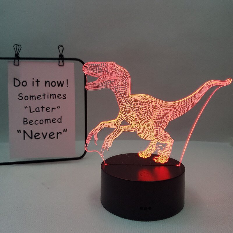 Lampe 3D Dinosaure - 17