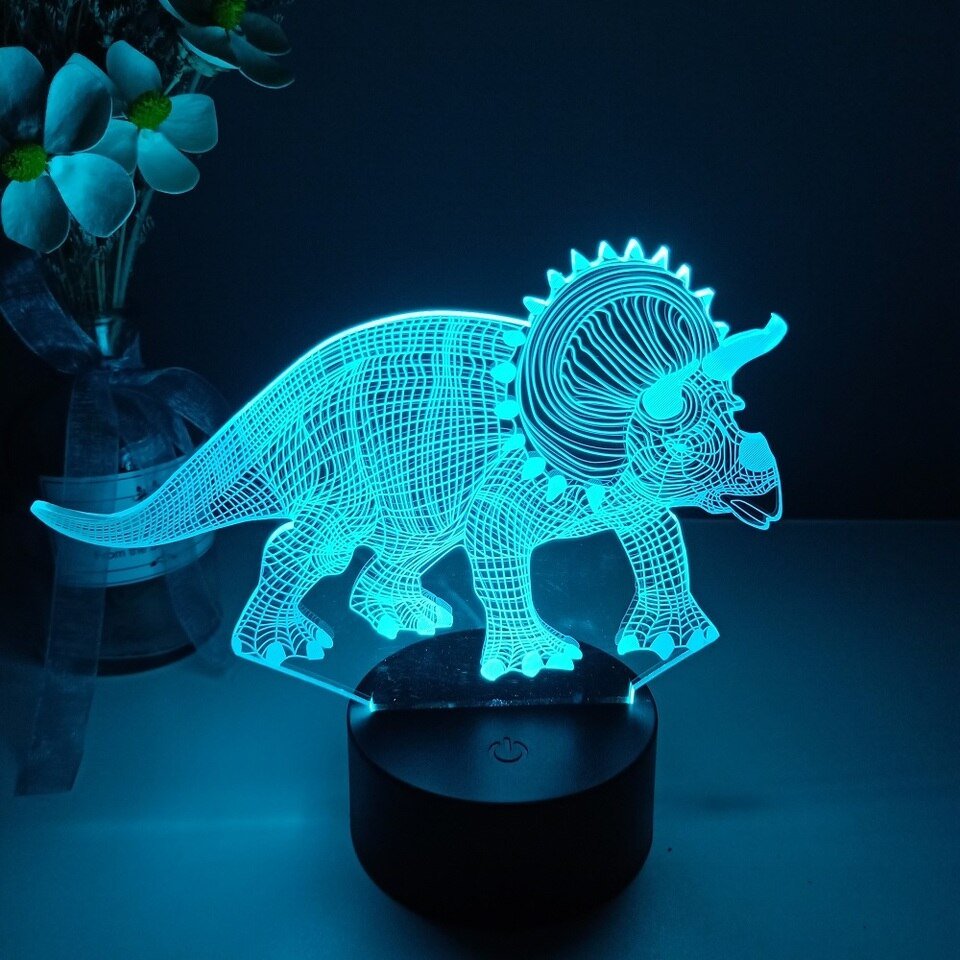 Lampe 3D Dinosaure - 7
