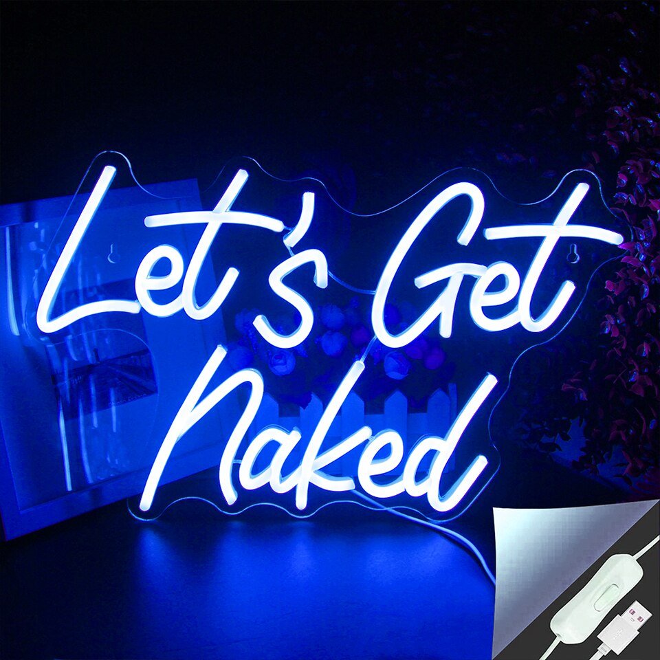 Néon "Let's Get Naked" - 3