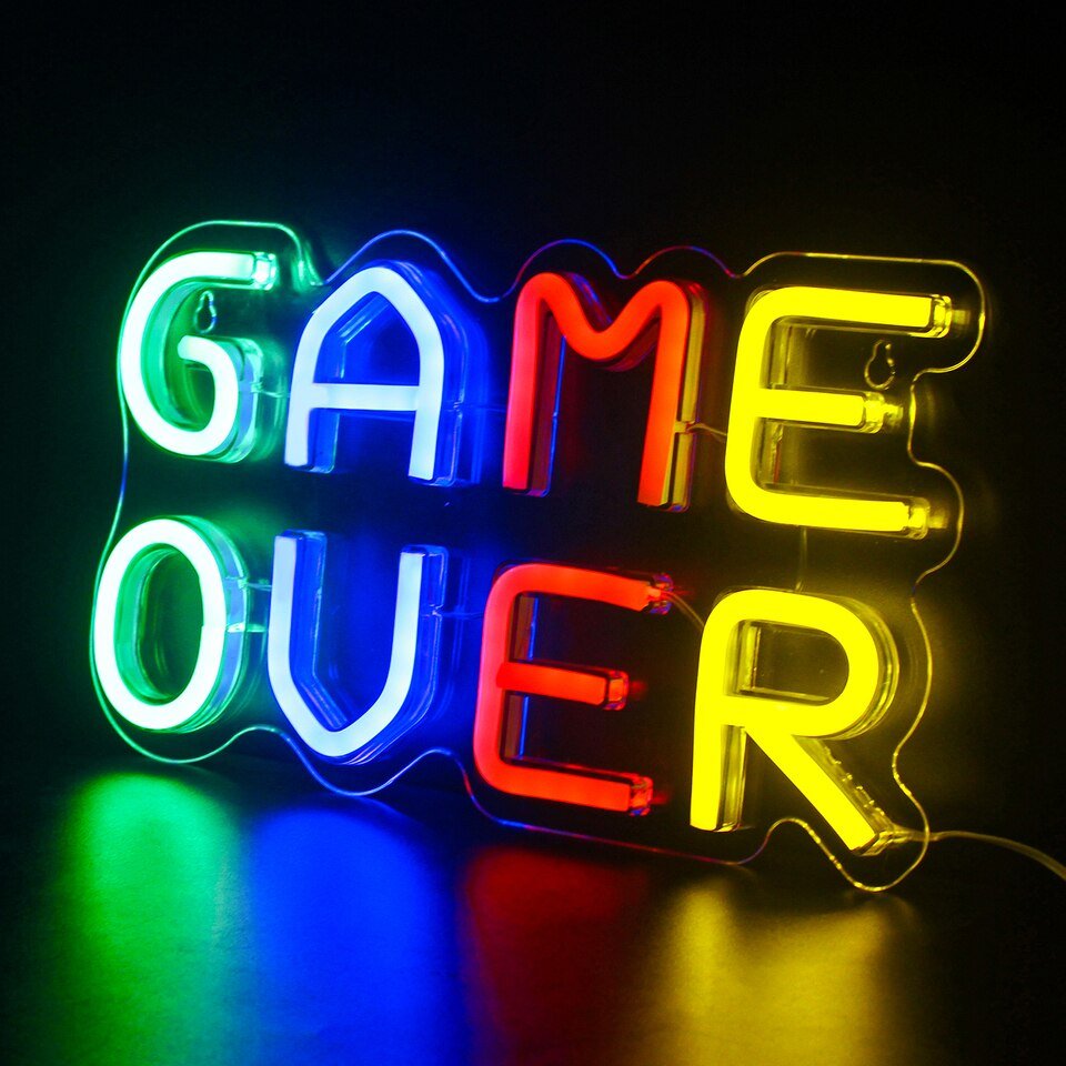 Néon "Game Over" - 2