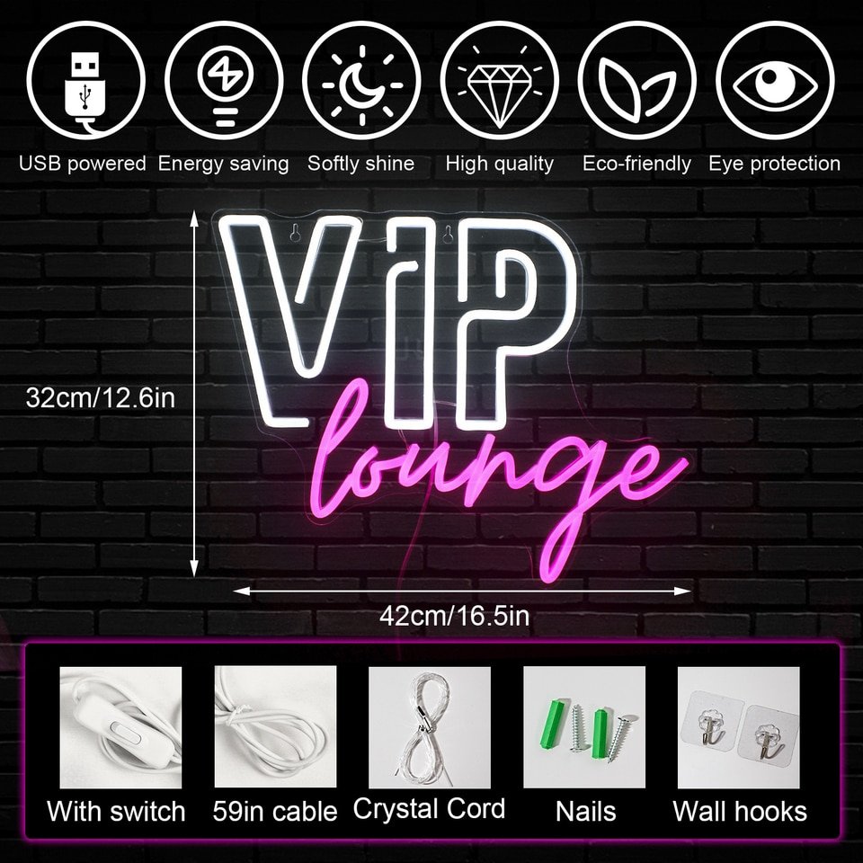 Néon "VIP Lounge" - 2