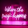 Lampe "Magic Happens" - 8