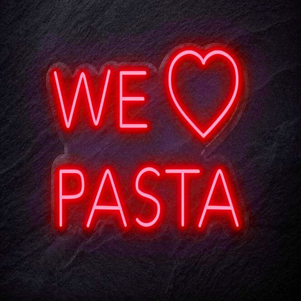 Néon "We Like Pasta" - 7
