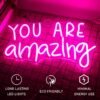Néon personnalisé "You Are Amazing" - 4