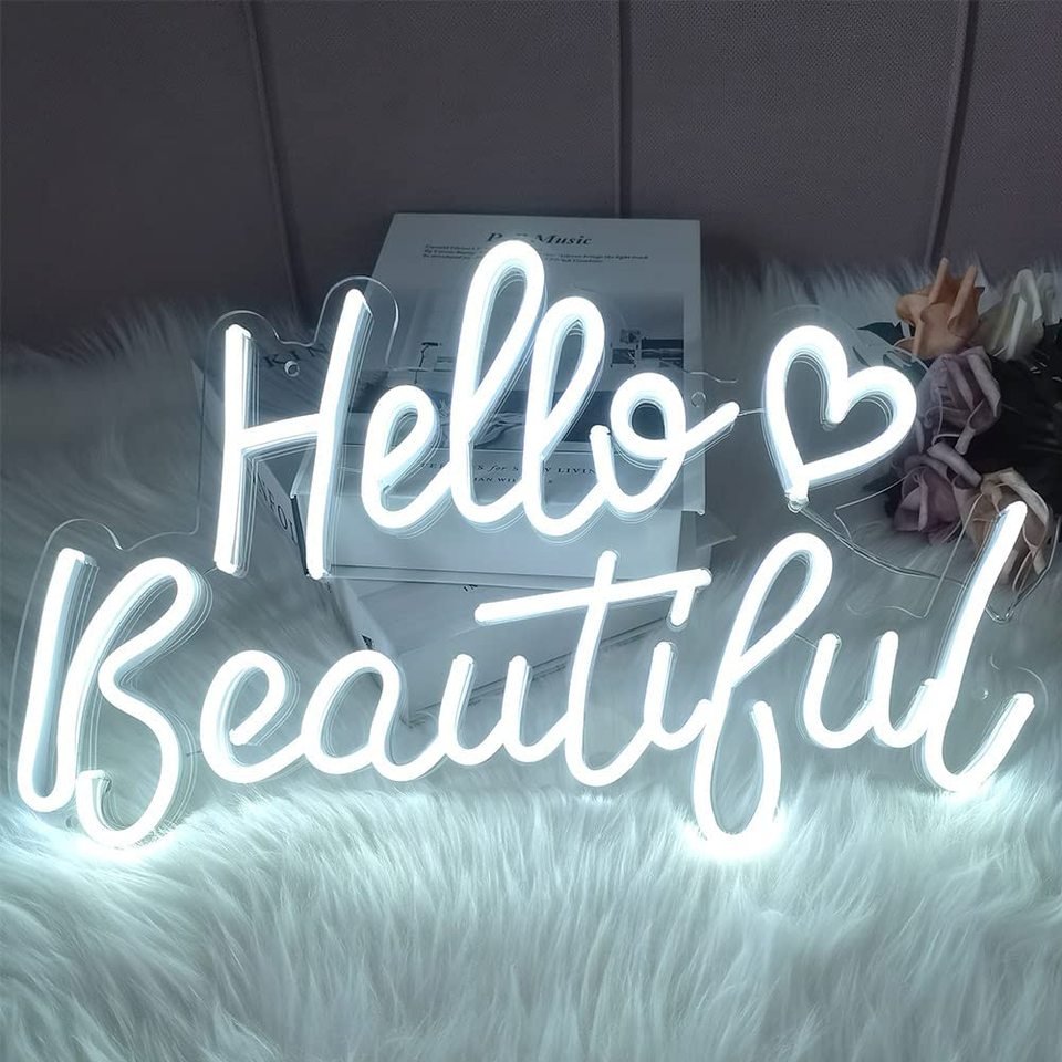 Néon "Hello Beautiful" - 4