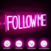 Néon "Follow Me" - 4