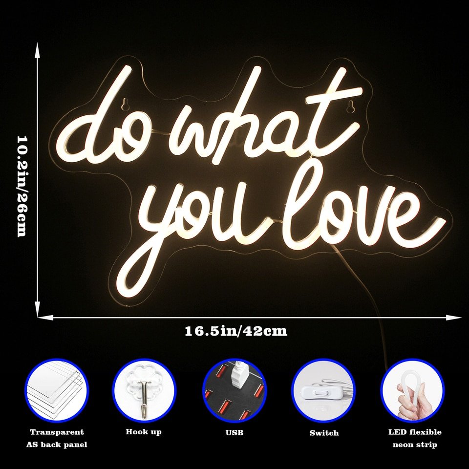 Néon "Do What You Love" - 6