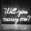 Néon "Will You Marry Me"