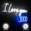 Néon "I Love You 3000 Times" - 1