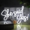 Néon "She Said Yes" - 3