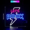Néon "Let's Rock" - 7