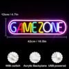 Néon "Game Zone" Coloré - 6