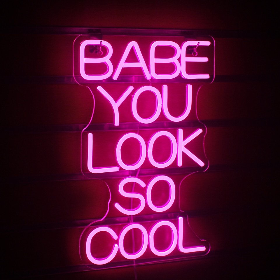 Lampe "Babe You Look So Cool" - 6