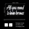 Néon "All you need is brows" - 3