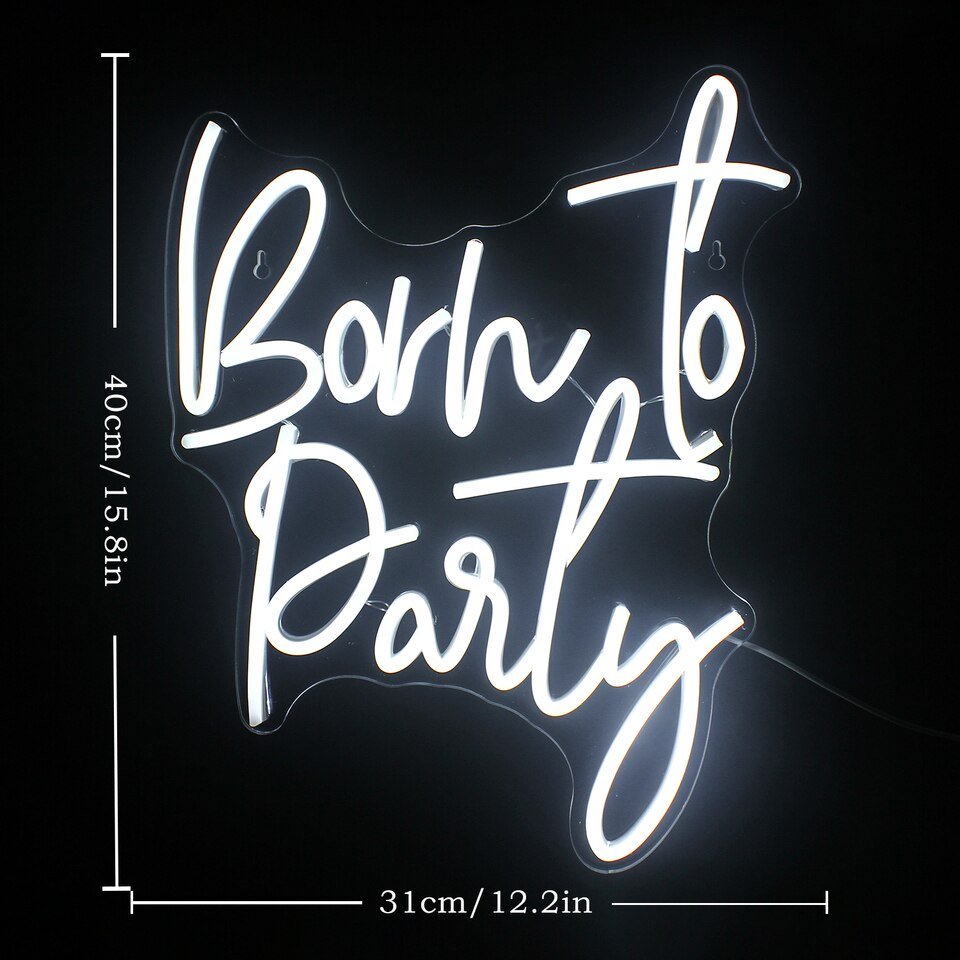 Néon "Born to Party" - 3