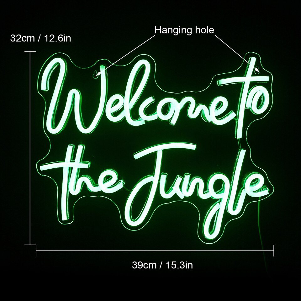 Néon "Welcome to the Jungle" - 13