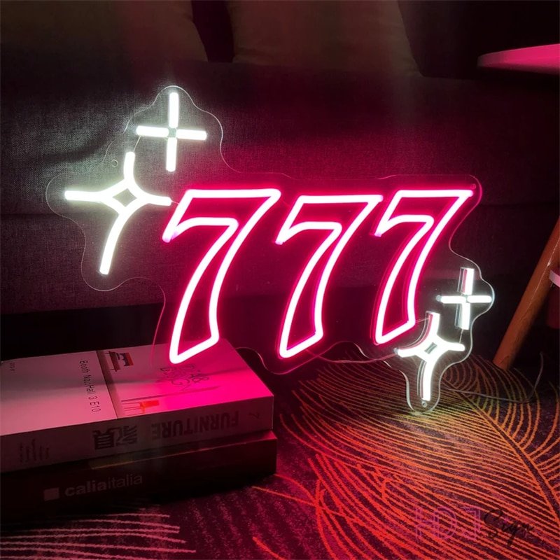 Néon Rouge "777 Video Gaming" - 4