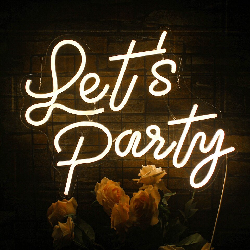 Néon "Let's Party" - 3