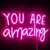 Néon personnalisé "You Are Amazing" - 3