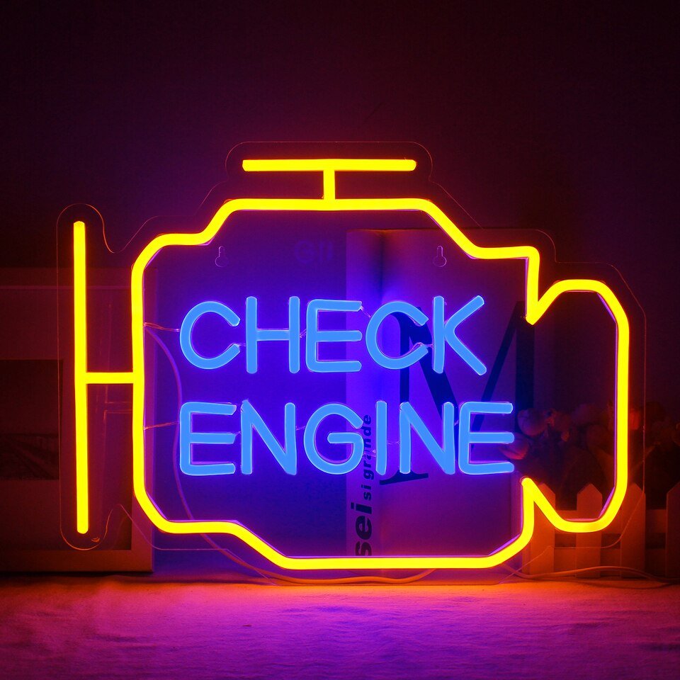 Néon "Check Engine" - 1