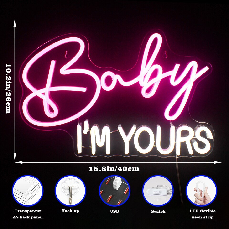 Néon Baby I'm Yours - 5