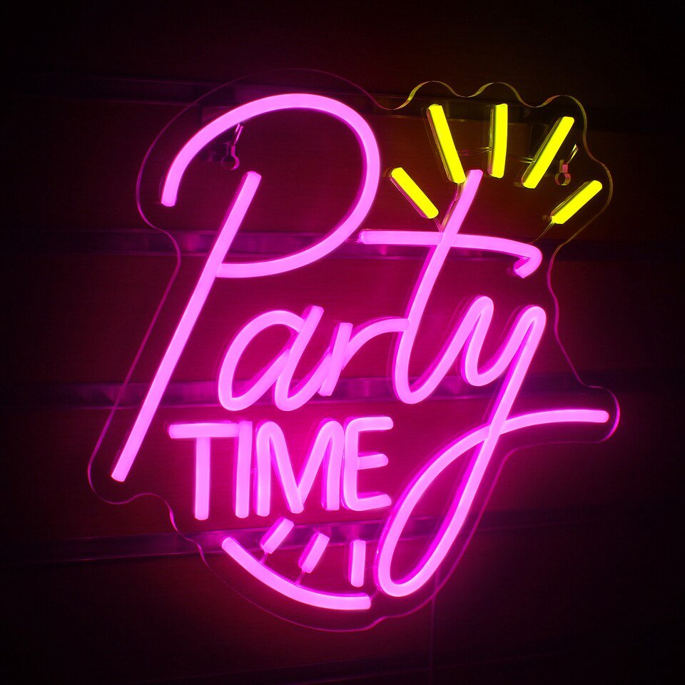 Néon "Party Time" - 2