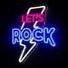 Néon "Let's Rock" - 8