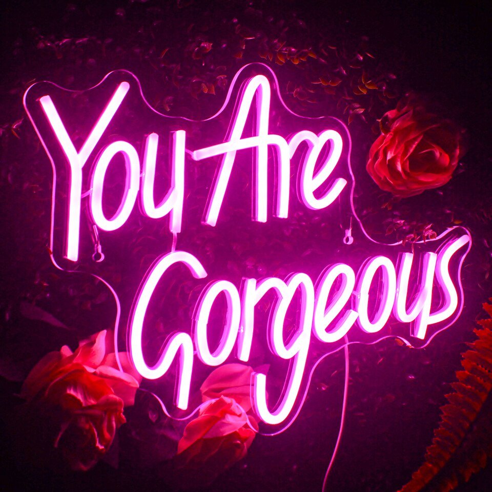 Néon "You Are Gorgeous" - 2