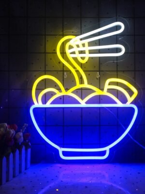 Japanese Neon Ramen Sign