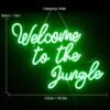 Néon "Bienvenue dans la jungle" - 4
