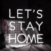 Lampe "Let's Stay Home" - 9
