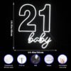 Néon "21 Baby" - 2