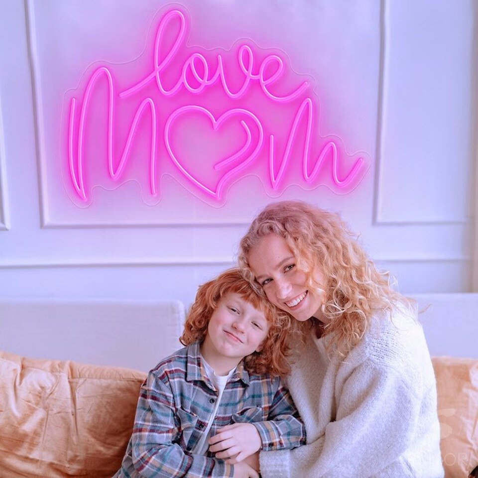 Néon "Love Mom" - 6