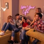 Neon Love Your Life Sign - 1