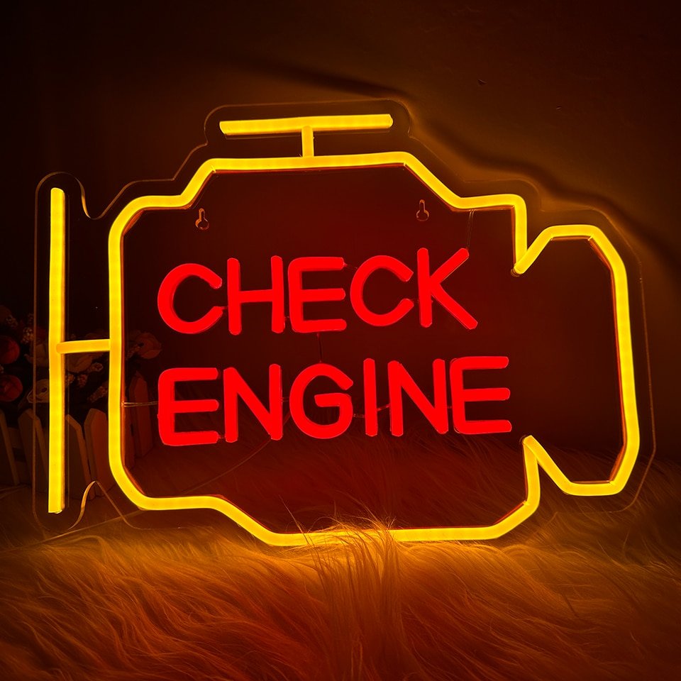 Néon "Check Engine"