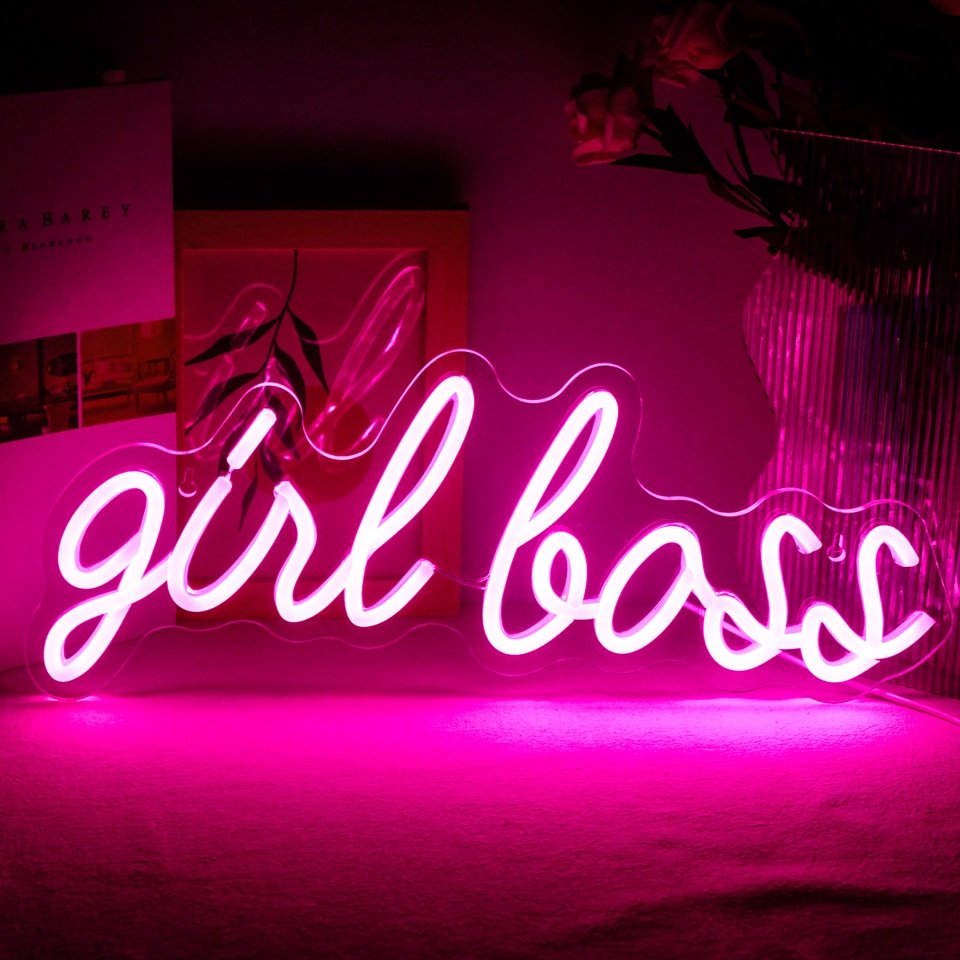 Lampe "Girl Boss"