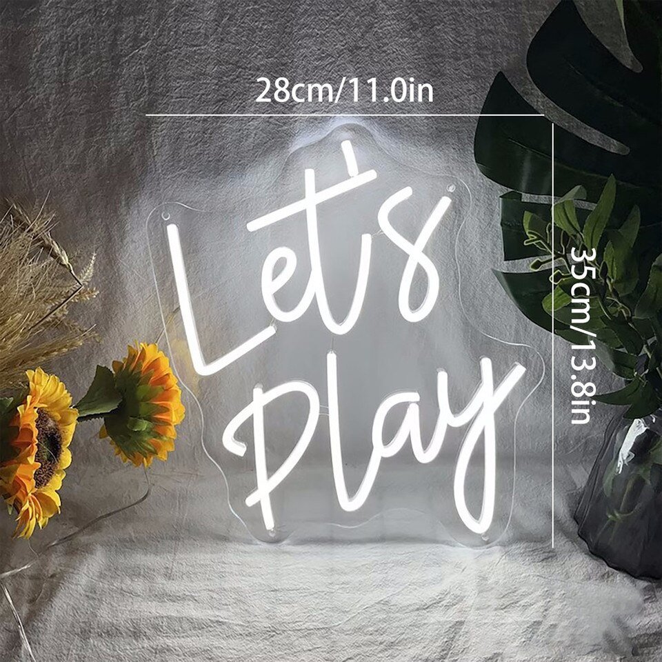 Néon "Let's Play" - 2
