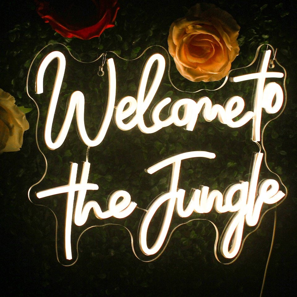 Néon "Welcome to the Jungle" - 2