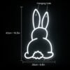 Néon Lapin "Bad Bunny" - 2