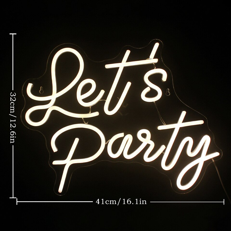 Néon "Let's Party" - 5