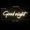 Néon "Good Night" - 6