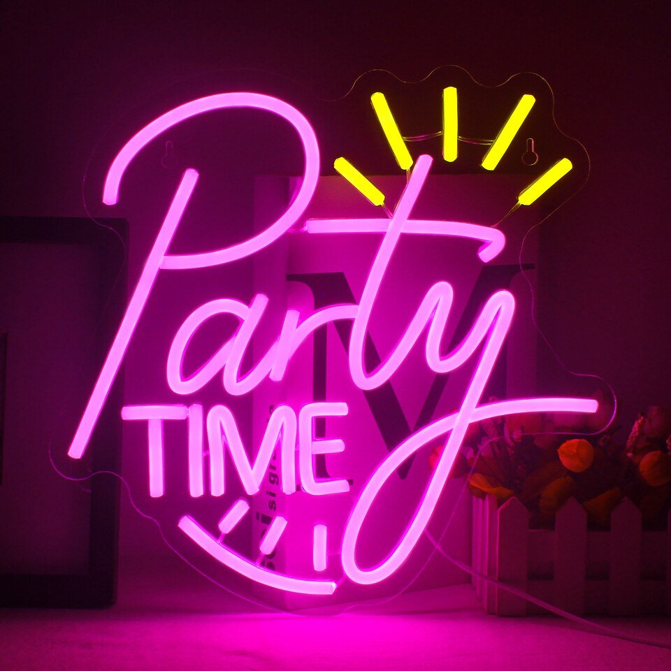 Néon "Party Time" - 12