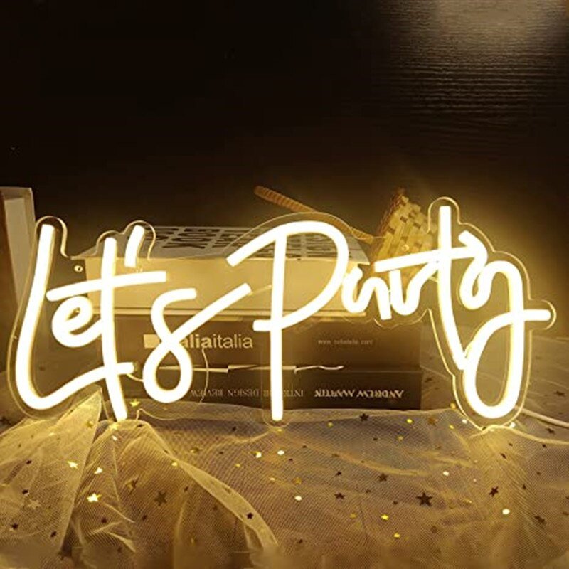 Néon "Let's Party" - 2