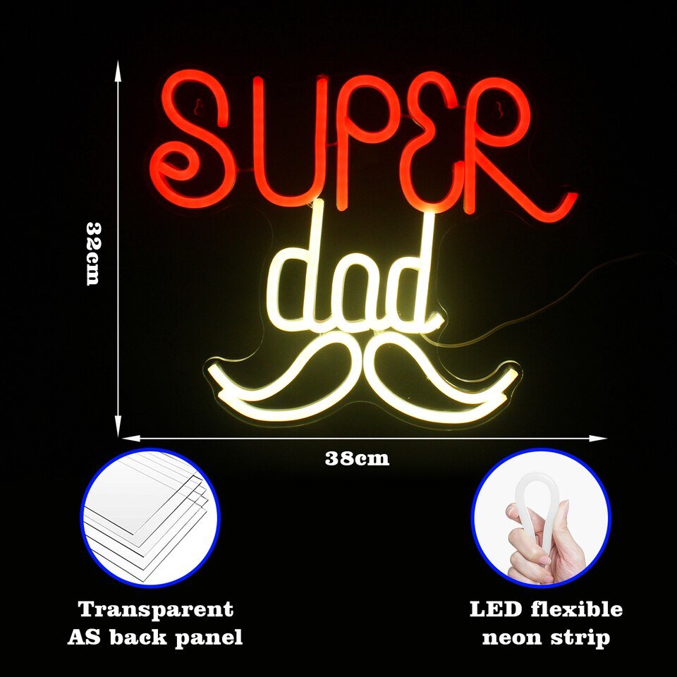 Néon "Super Dad" - 6