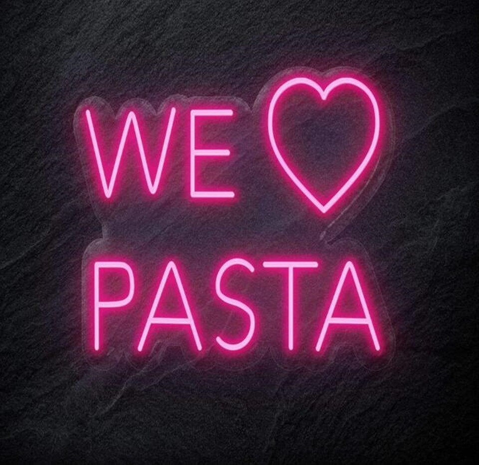 Néon "We Like Pasta" - 3
