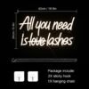 Néon "All You Need is Lashes" - 7