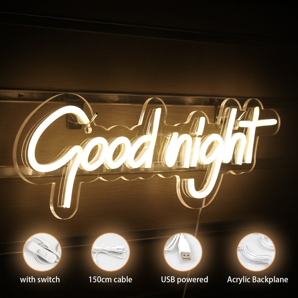 Néon "Good Night" - 5