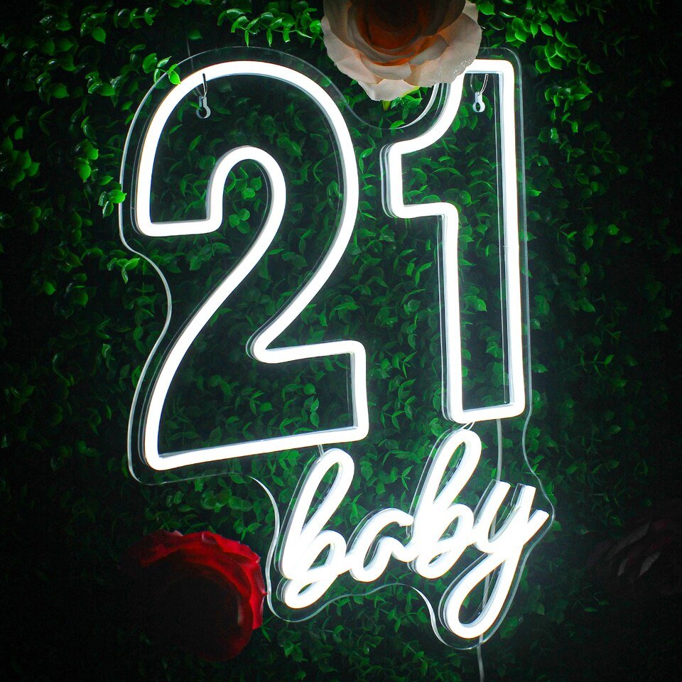 Néon "21 Baby" - 6
