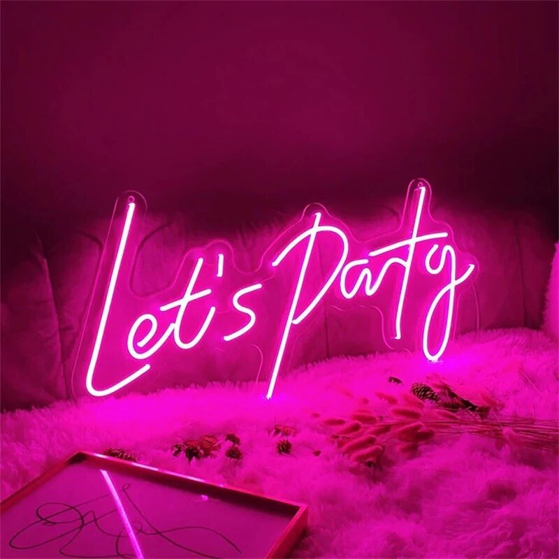 Néon "Let's Party" - 5