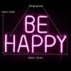 Néon "Be Happy" - 1